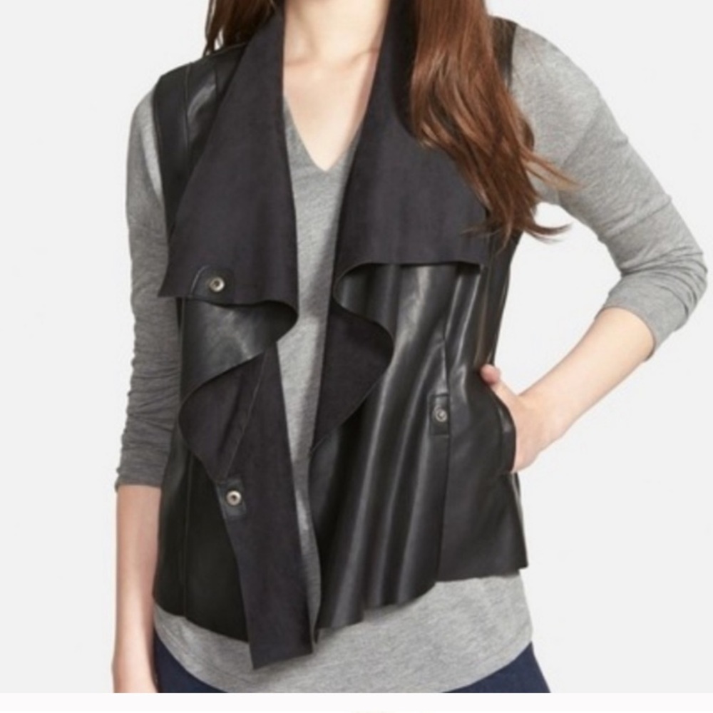 Kut from the Kloth Vegan Leather Vest